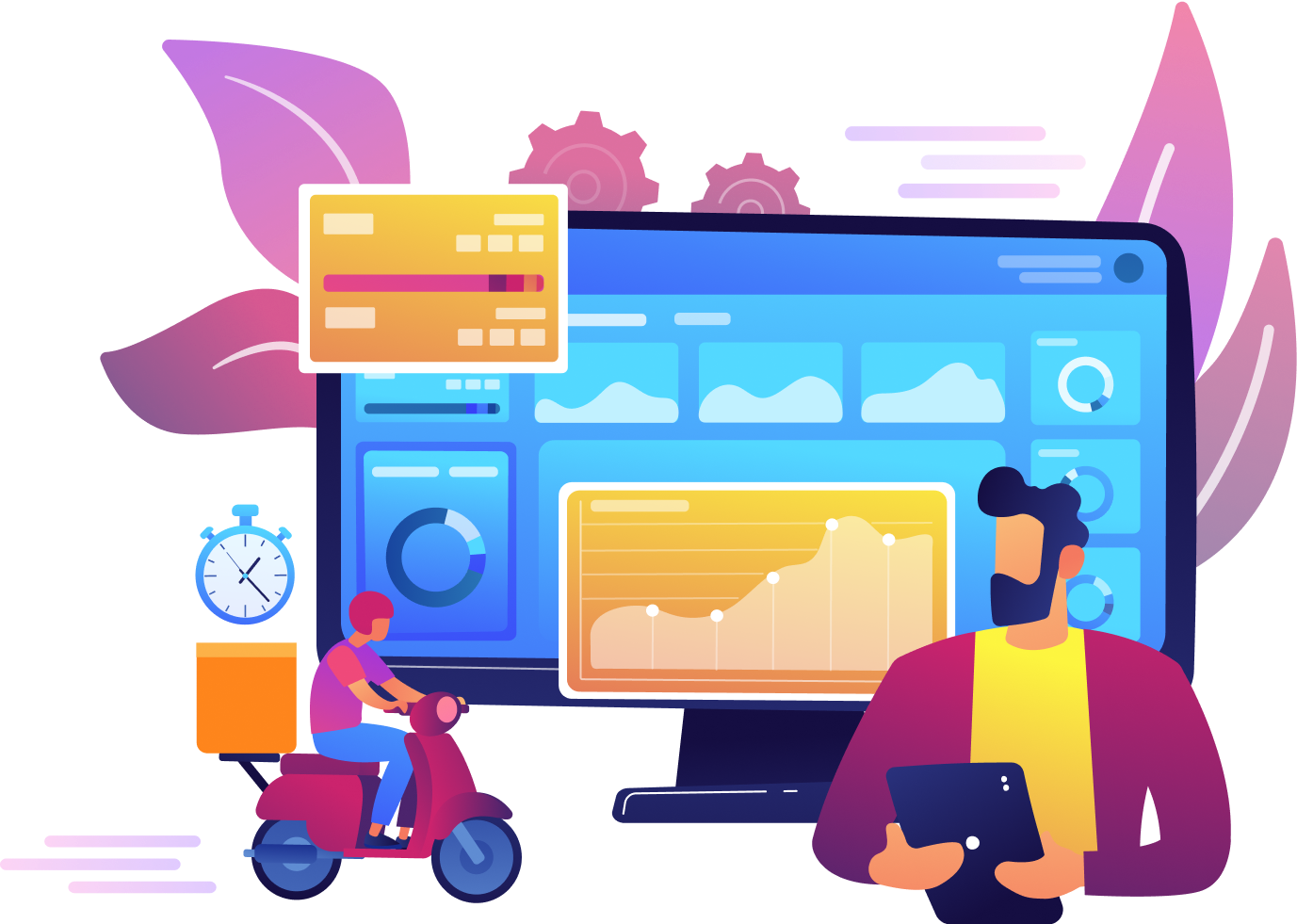 Reports and Analytics for Food Deliveries