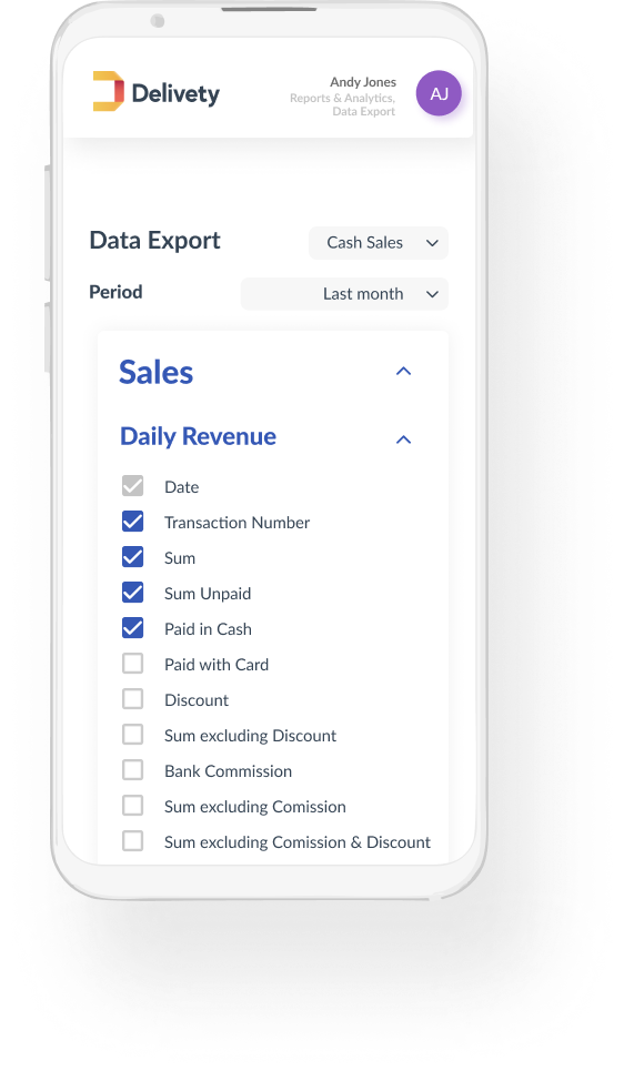 Customizable templates to streamline your export tasks